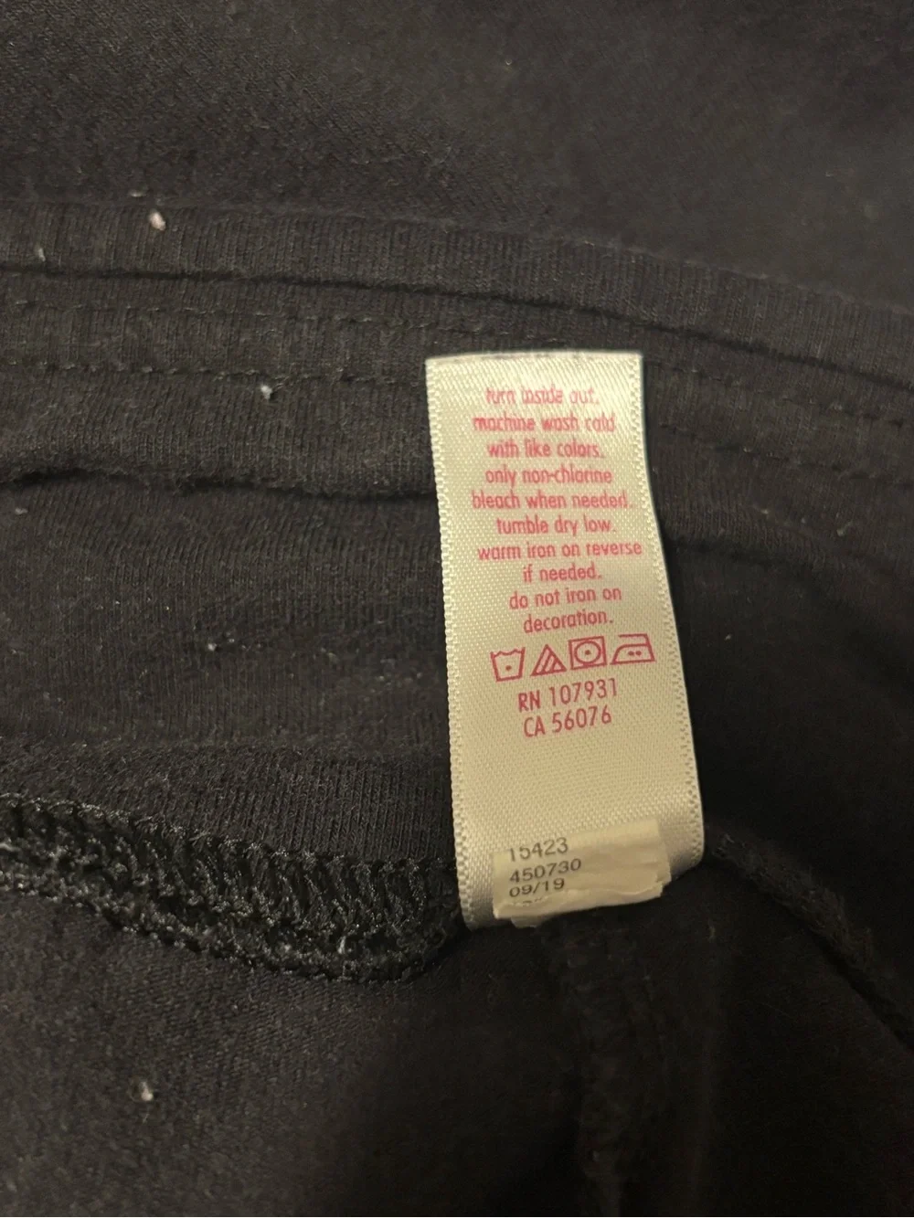 Justice comfortable black